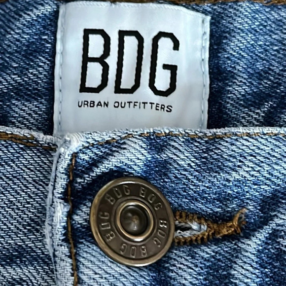 BDG Cotton Button Fly Dad Jeans - Size 30/30 - Picture 4 of 10